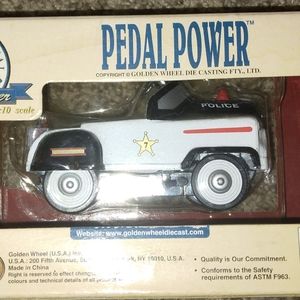 Die Cast metal police car